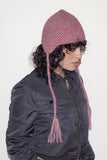 Earflap Beanie in Pink - CLYDE