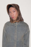 Lambskin Bonnet in Distressed Moto - CLYDE