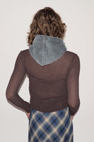 Sno Hood in Silver Grey - CLYDE