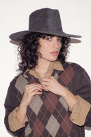 Star Hat in Charcoal Salome - CLYDE