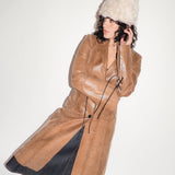 Faux Fur Toque in Cream Shag - CLYDE