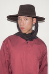 Dai Hat w. Scarves in Brown Melange - CLYDE