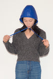 Volo Hat in Blue Lambskin - CLYDE