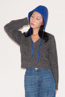 Volo Hat in Blue Lambskin - CLYDE