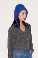 Volo Hat in Blue Lambskin - CLYDE