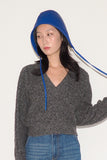 Volo Hat in Blue Lambskin - CLYDE