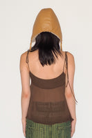 Volo Hat in Honey Lambskin - CLYDE