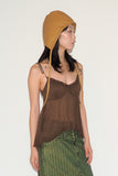 Volo Hat in Honey Lambskin - CLYDE