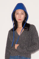 Volo Hat in Blue Lambskin - CLYDE