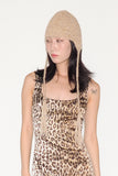 Earflap Beanie in Beige - CLYDE