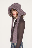 Mala Hat in Pink Gingham - CLYDE