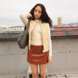 Kessel Bag in Castor Lamb Leather - CLYDE