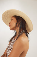 Crochet Top Dai Hat in Natural - 2 left - CLYDE
