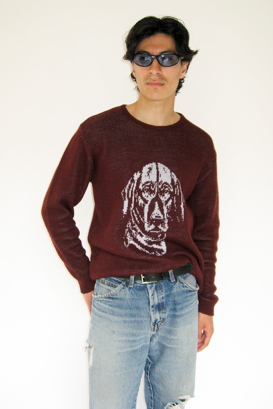 Solid Belt in Black Leather - CLYDE