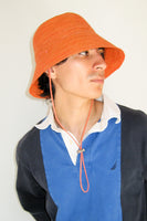 Aries Hat in Tomato Orange - CLYDE