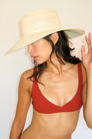 Crochet Top Dai Hat in Natural - CLYDE