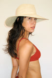 Crochet Top Dai Hat in Natural - CLYDE