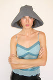 Iona Hat in Blue Plaid - CLYDE