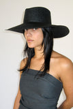 Crochet Top Dai Hat in Black - CLYDE