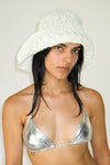 Lace Bell Hat in Cloud - CLYDE