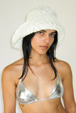 Lace Bell Hat in Cloud - CLYDE