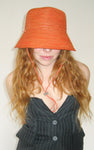 Aries Hat in Tomato Orange - CLYDE