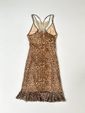 Mesh Dress w. Lace Butterfly Back Detail - CLYDE
