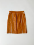 Leather Vintage Gap Skirt - CLYDE