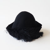 The Myth Hat in Black Wool - CLYDE