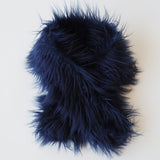 Sue Scarf in Navy Shag
