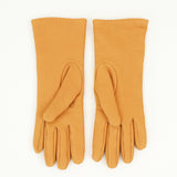 Classic Gloves in Naples Yellow Deerskin - CLYDE