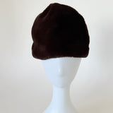 Faux Fur Toque in Mink