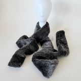 Boa Scarf Silver Grey