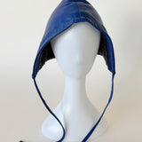 Volo Hat in Blue Lambskin
