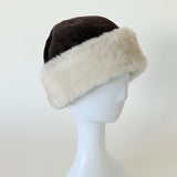 Nanaimo Hat in Espresso & Cream Shearling