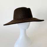 Dai Hat in Brown Melange Wool