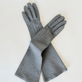 Gauntlet Gloves Distressed Charcoal