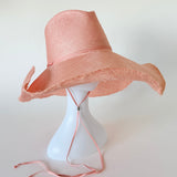 Poppy Hat in Pink Sisol Straw