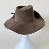 Plume Hat in Mink Velour Felt