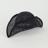 Bicorn Hat in Black - CLYDE