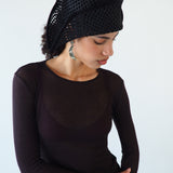 Bicorn Hat in Black - CLYDE