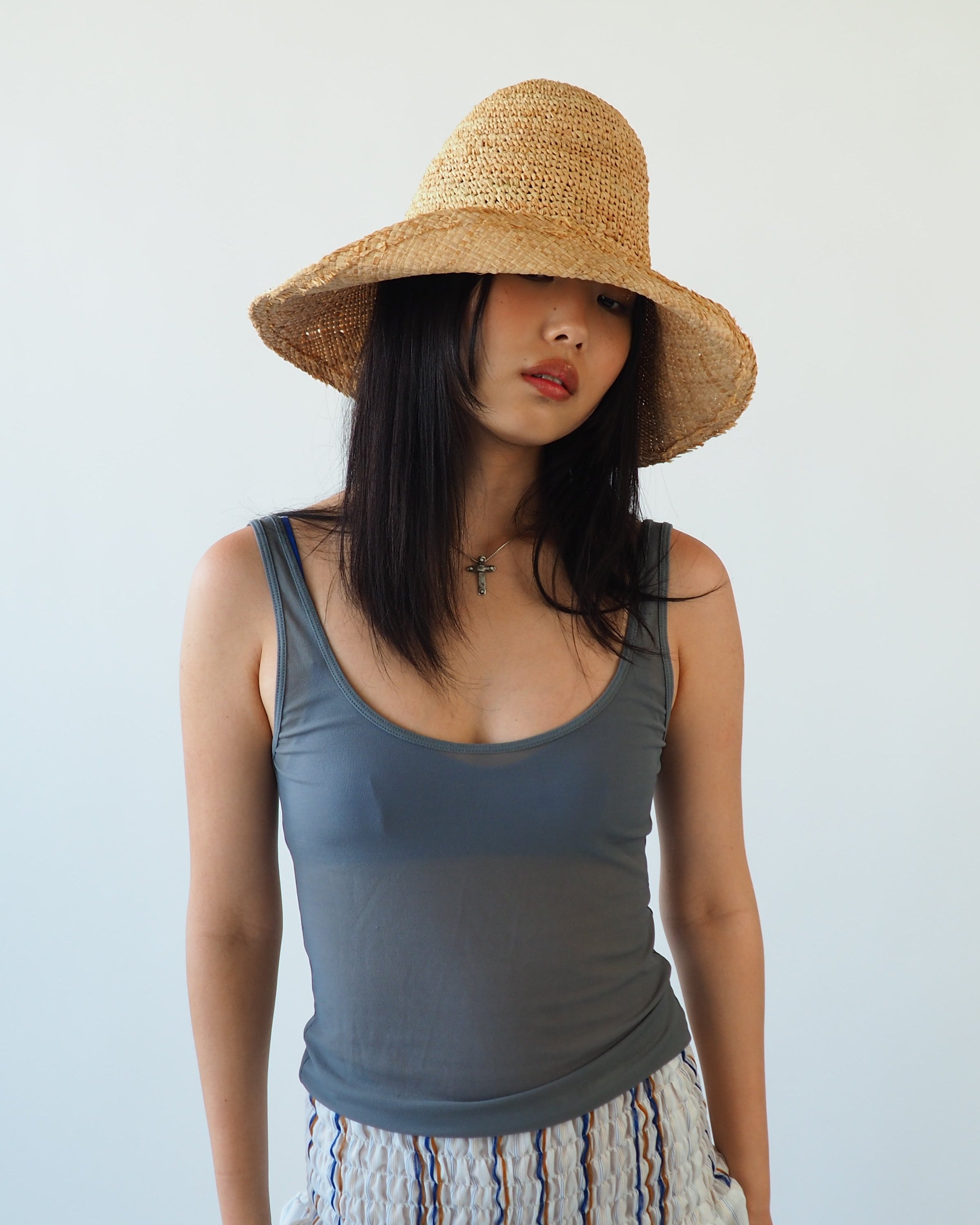Biscuit Hat in Natural - CLYDE