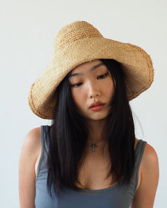 Biscuit Hat in Natural - CLYDE