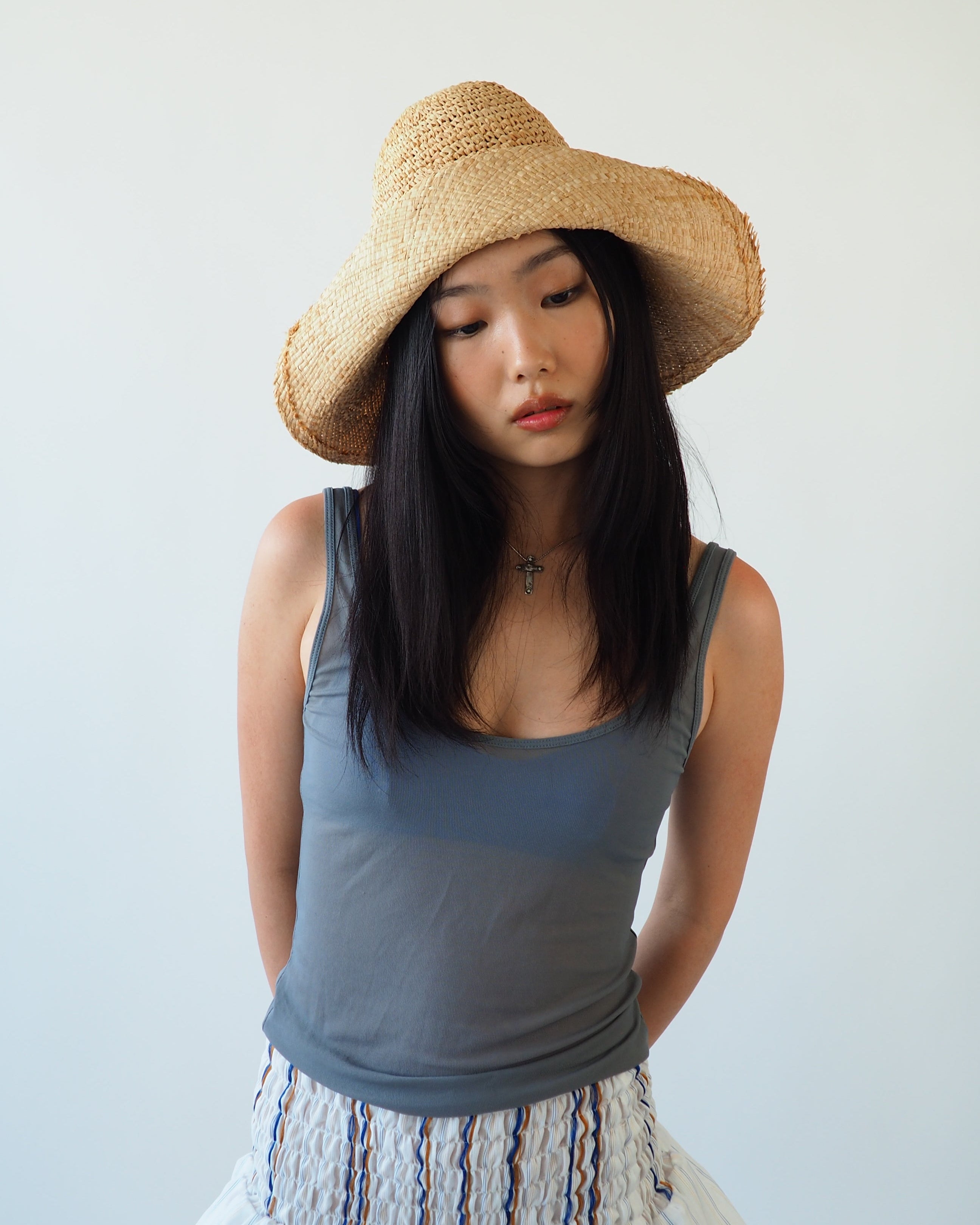 Biscuit Hat in Natural - CLYDE