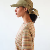 Brim Scarf in Beige Nylon - CLYDE