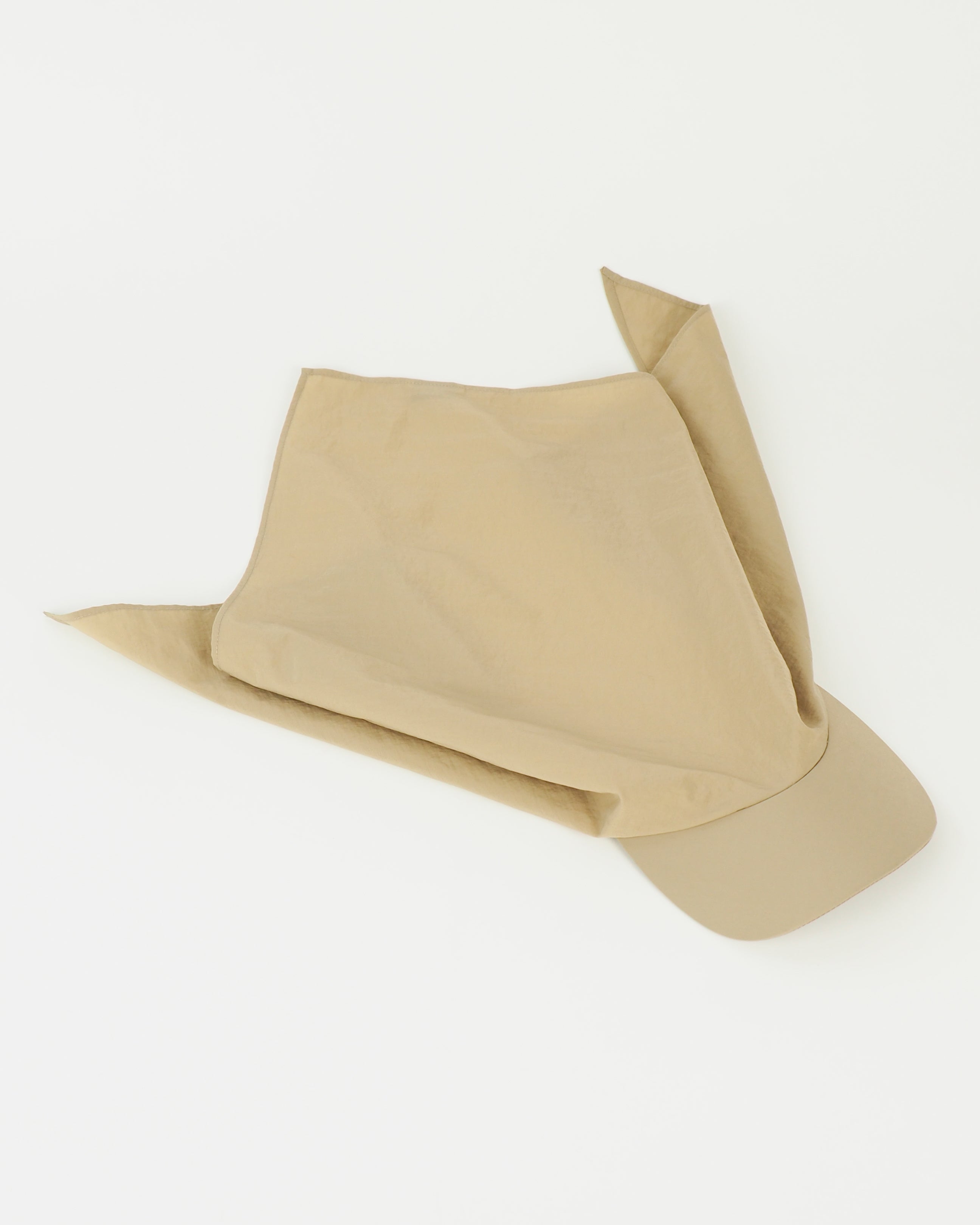 Brim Scarf in Beige Nylon - CLYDE