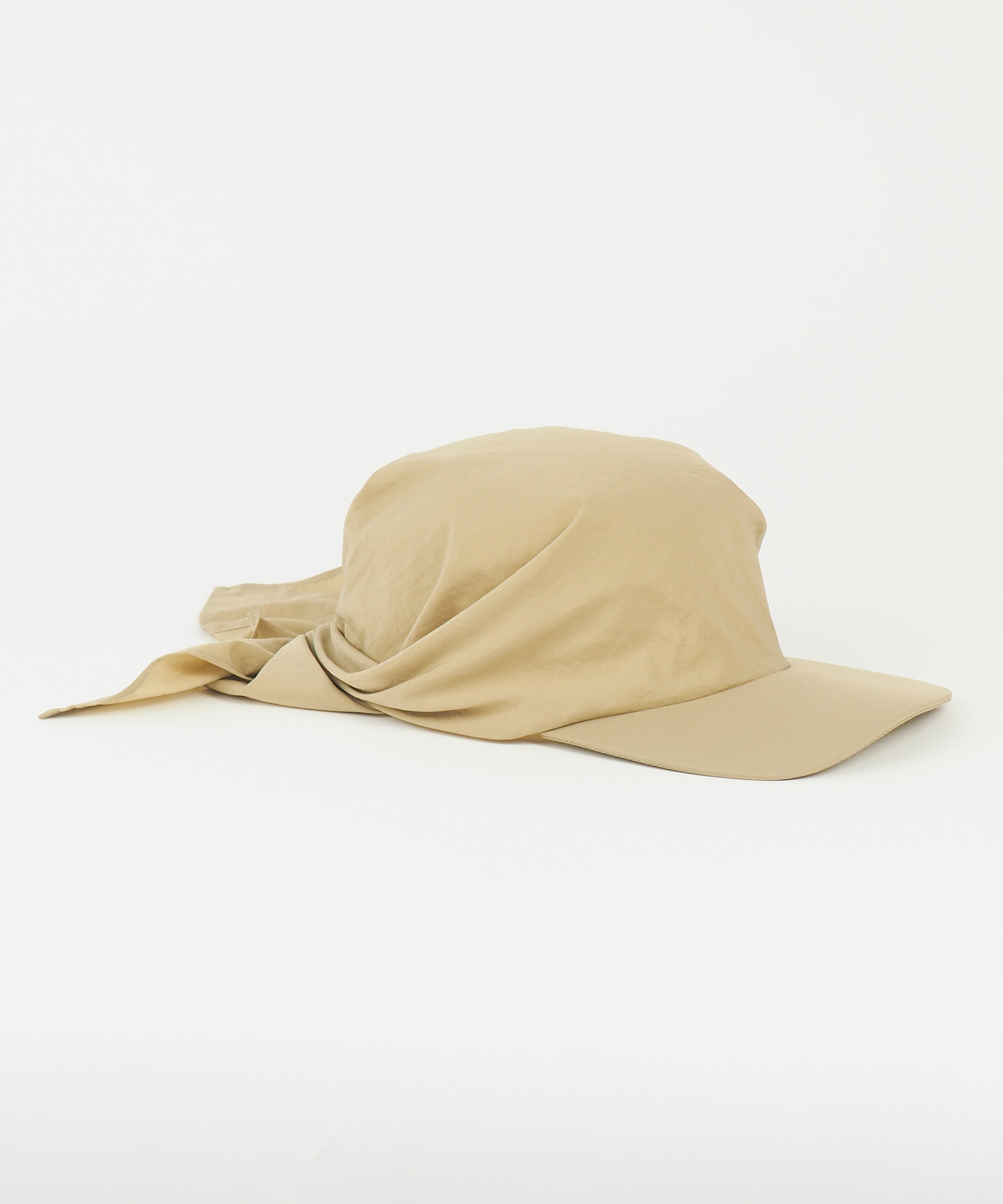 Brim Scarf in Beige Nylon - CLYDE