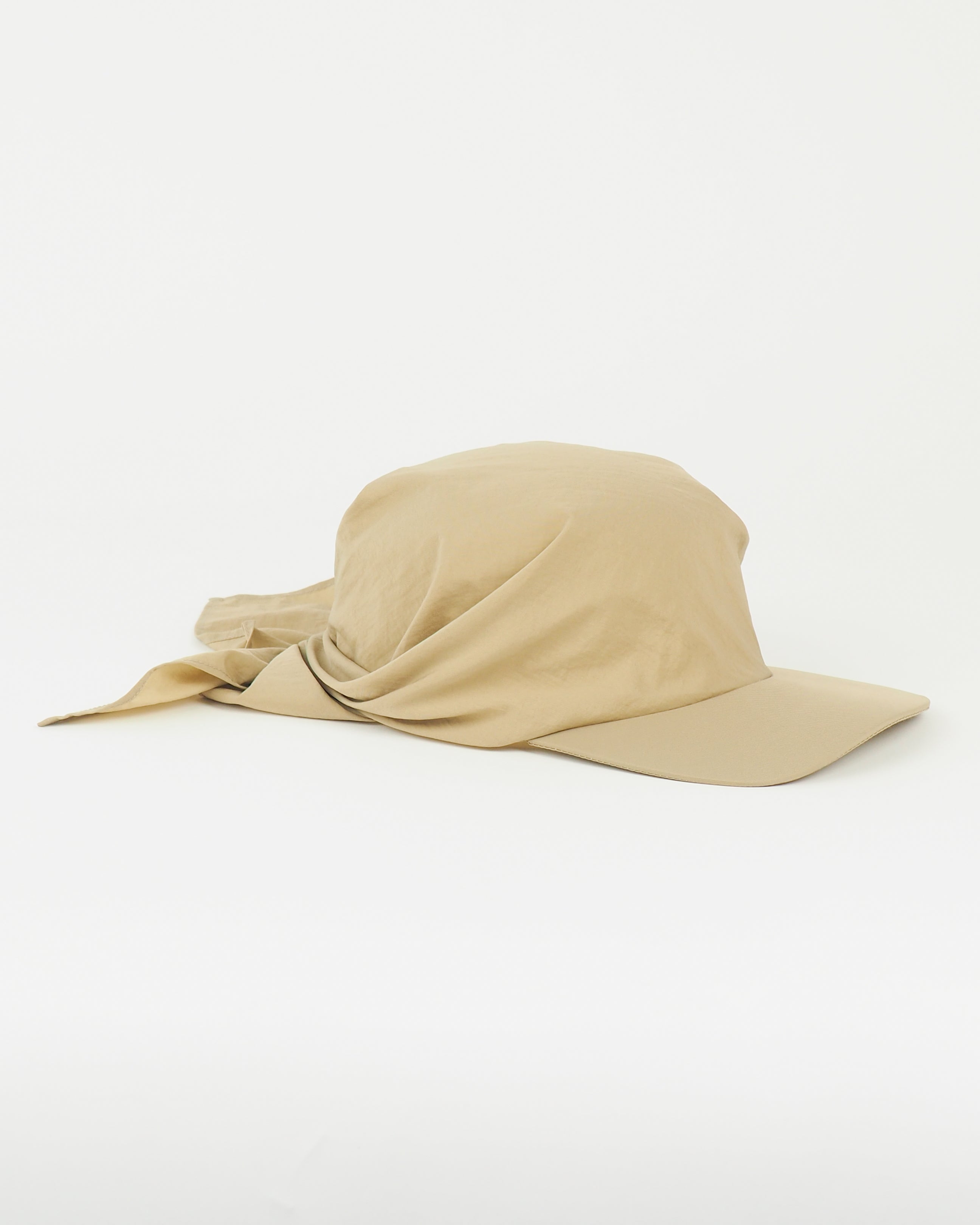 Brim Scarf in Beige Nylon - CLYDE