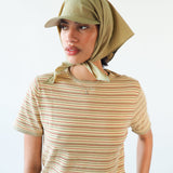 Brim Scarf in Beige Nylon - CLYDE