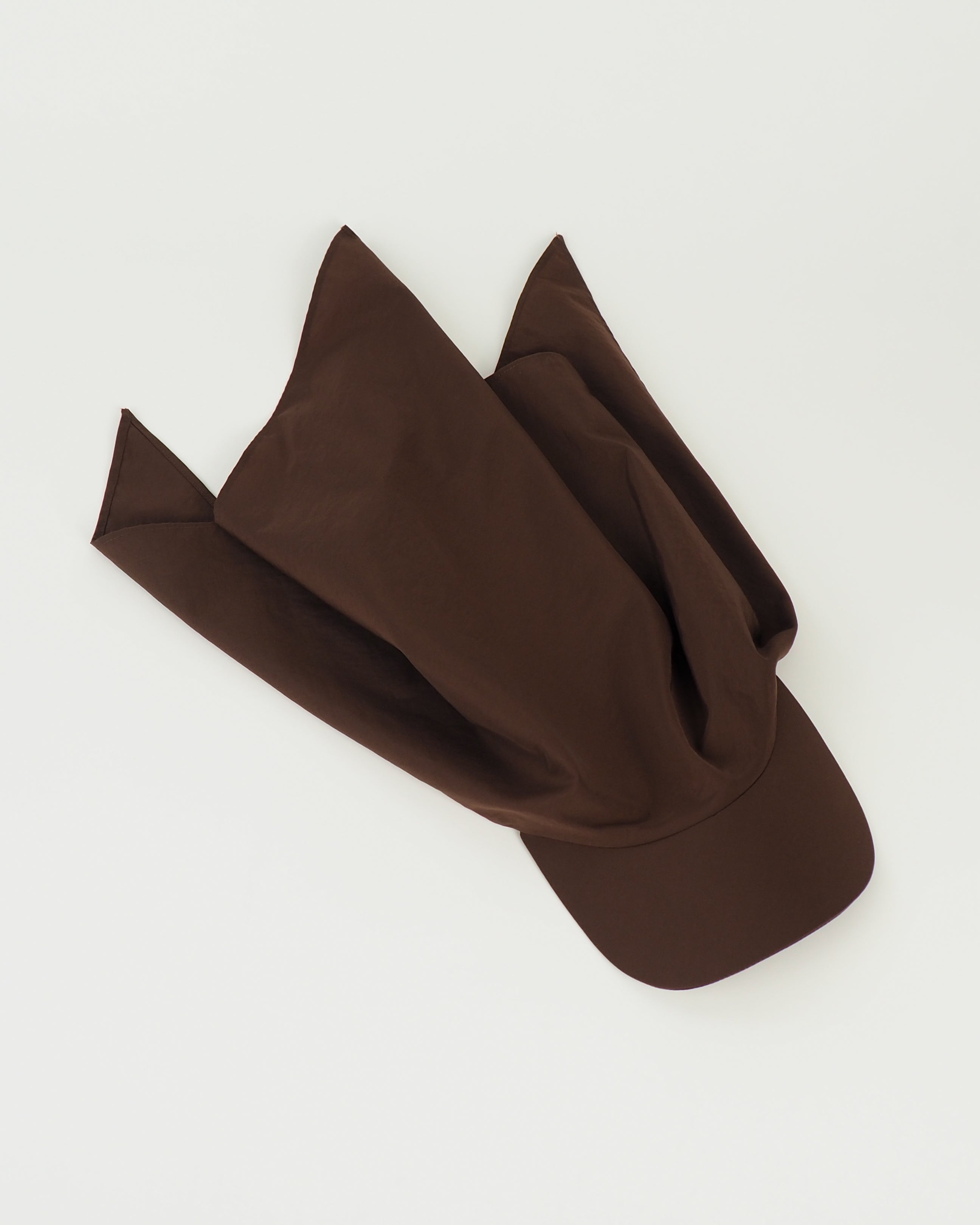 Brim Scarf in Brown - CLYDE